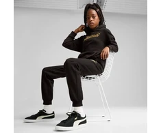 Puma ESS+ Script kengūrinio stiliaus džemperis mergaitėms