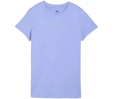 Puma ESS Script Tee moteriški marškinėliai violetiniai 691760 60
