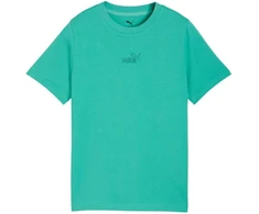 Puma ESS vaikiški marškinėliai su centruotu 1 numerio logotipu, žali 692975 40