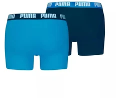 Puma Everyday Basic vyriškos boksininko stiliaus trumpikės, 2 vnt., mėlynos, tamsiai mėlynos spalvos, 938320 12
