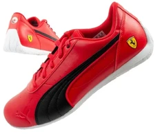 Puma Ferrari Neo Cat Rosso Corsa vyriški sportiniai bateliai, madingi, patogūs, raudoni