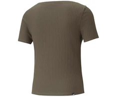 Puma Her Ribbed Slim Tee Vynuoginis lapas W 531917 44