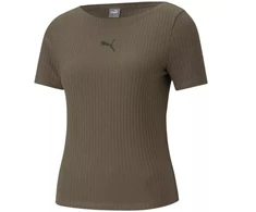 Puma Her Ribbed Slim Tee Vynuoginis lapas W 531917 44