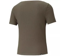 Puma Her Ribbed Slim Tee Vynuoginis lapas W 531917 44