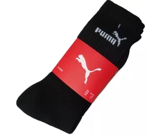 PUMA ilgos kojinės juodos /3 poros/ 7308 200