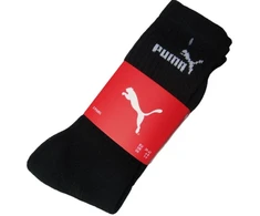 PUMA ilgos kojinės juodos /3 poros/ 7308 200