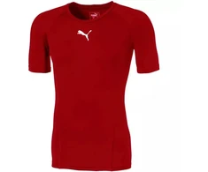 Puma Liga Baselayer trumpomis rankovėmis M 655918 01 marškinėliai
