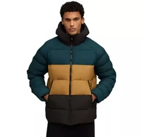 Puma Mono Vyriška Striukė su Gobtuvu Žalia-Ruda-Juoda 688367 75