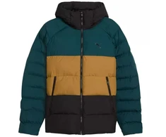 Puma Mono Vyriška Striukė su Gobtuvu Žalia-Ruda-Juoda 688367 75