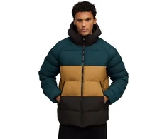 Puma Mono Vyriška Striukė su Gobtuvu Žalia-Ruda-Juoda 688367 75