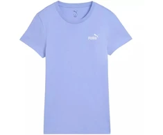Puma moteriški ESS maži Nr. 1 logotipo marškinėliai violetiniai 682373 60
