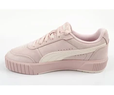 Puma moteriški sportiniai bateliai Carina Mia SD pudrinės rožinės spalvos odiniai patogūs kedai