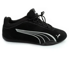 Puma moteriški sportiniai bateliai Catch Soleil SD, juodi, iš natūralios odos, stilingi