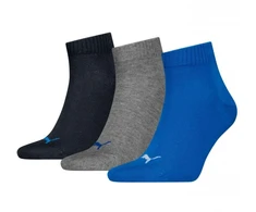 PUMA Quarter Plain kojinės, 3 poros
