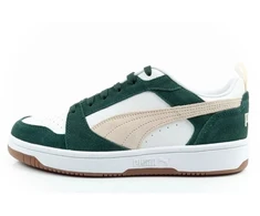 Puma Rebound v6 vyriški sportiniai kedai madingi patogūs balti žali