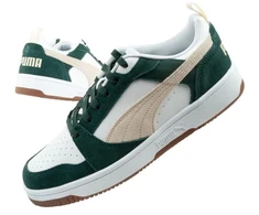 Puma Rebound v6 vyriški sportiniai kedai madingi patogūs balti žali