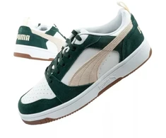 Puma Rebound v6 vyriški sportiniai kedai madingi patogūs balti žali