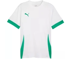Puma teamGoal Varžybų marškinėliai vyriški balta-žalia 705747 15