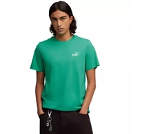 Puma Vyriški ESS Mažo Nr. 1 Logotipo Marškinėliai Žali 682535 40