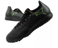 Puma vyriški sportiniai batai Future 8 Play TT futbolo batai su dirbtine danga, juodi-žali