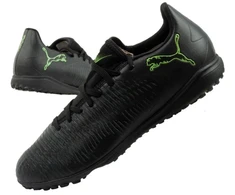 Puma vyriški sportiniai batai Future 8 Play TT futbolo batai su dirbtine danga, juodi-žali
