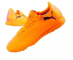 Puma vyriški sportiniai futbolo bateliai Future 8 Play TT dirbtinės vejos oranžiniai