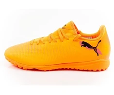 Puma vyriški sportiniai futbolo bateliai Future 8 Play TT dirbtinės vejos oranžiniai
