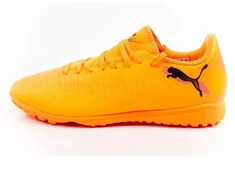 Puma vyriški sportiniai futbolo bateliai Future 8 Play TT dirbtinės vejos oranžiniai