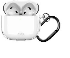 Puro 0.3 Nude dėklas AirPods 4 - Skaidrus