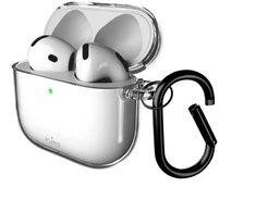 Puro 0.3 Nude dėklas AirPods 4 - Skaidrus