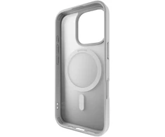 Puro Gradientinis MagSafe Silikoninis dėklas iPhone 16 Pro Max - Sidabrinis