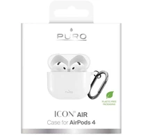 Puro Icon dėklas AirPods 4 - Balta