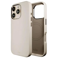 Puro Icon Mag Pro MagSafe Silikoninis dėklas skirtas iPhone 16 Pro - Smėlio spalvos