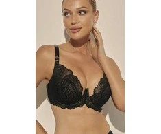 Pusiau standi liemenėlė Kinga Luna BC-1098, juoda