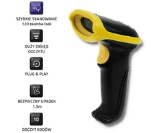 Qoltec 50862 brūkšninių kodų skaitytuvas