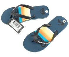 Quiksilver Molokai vaikiškos šlepetės, madingos ir patogios paplūdimiui.