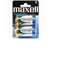 R20 MAXELL baterijos, 2 vnt. lizdinėje pakuotėje