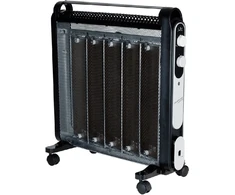 Radiatorinis šildytuvas Jata RD227N, 2000 W, juodas ir baltas