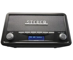 Radijas DAB+/FM su Bluetooth Denver DAB-18 Retro, pilkas
