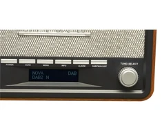 Radijas su DAB+ ir Bluetooth Denver DAB-18, juodas ir pilkas