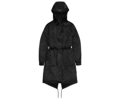 Rains neperšlampama striukė STRING W PARKA W3 18550 84 JUODA GRŪDĖTA