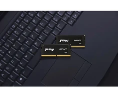 KINGSTON 16GB DDR5 SODIMM 5600Hz CL40 FURY Impact PnP atmintis