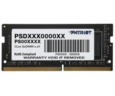 RAM PATRIOT SO-DIMM DDR4 8GB 3200MHz 1-as rangas