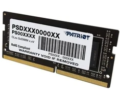 Ausinės Patriot SO-DIMM DDR4 8GB 3200MHz 512Mx8