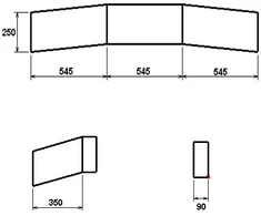 RAMPA | SULANKSTOMA | 2 VNT. (2999)
