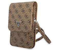 Guess Rankinė GUWBP4TMBR ruda/raudona 4G Triangle
