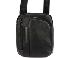 Vyriška mėlyna crossbody piniginė Pierre Cardin, ekologiška oda
