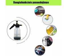 Rankinis slėginis sodo purkštuvas 2 l (skaidrus)