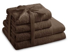 Rankšluostis AmeliaHome Rankšluosčių rinkinys 2 vnt. 70 × 140 cm ir 2 vnt. 50 × 100 cm AH AMARI BRO