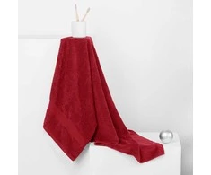 Rankšluostis 50x100 cm bordo spalvos